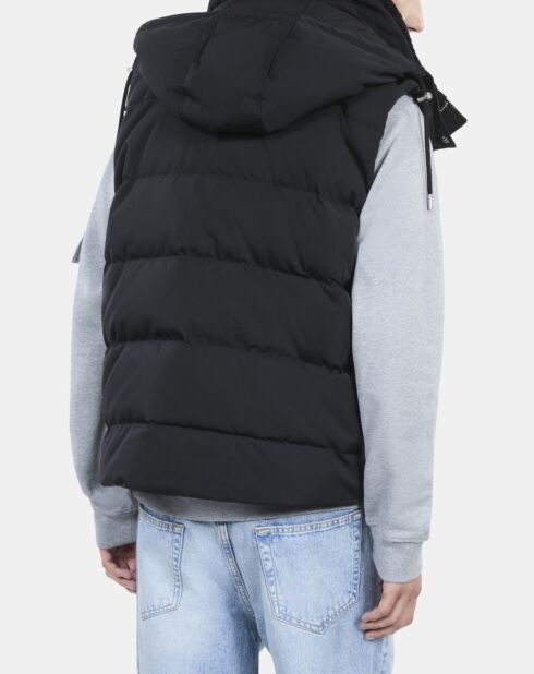 Doudoune sans manches noire