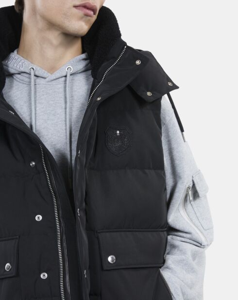 Doudoune sans manches noire