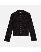 Veste en denim noire