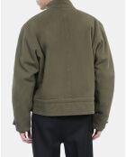 Blouson style officier kaki