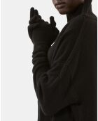 Gants en cachemire noirs