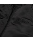 Blouson avec broderie Wild Tiger noir