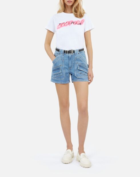 Mocassins en cuir écrus