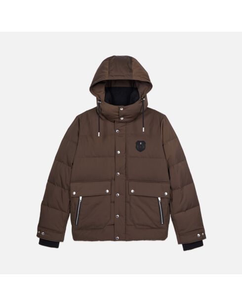 Doudoune Blason marron