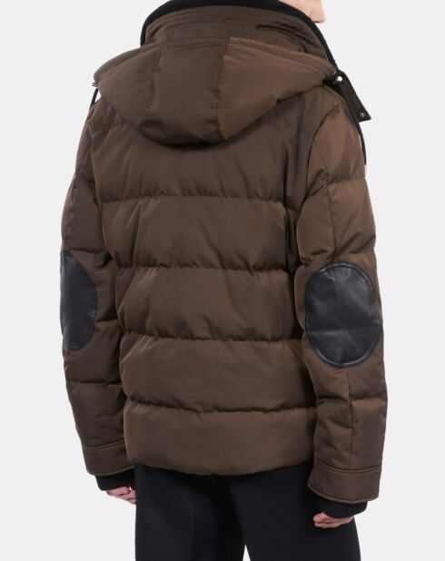 Doudoune Blason marron