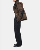 Doudoune Blason marron