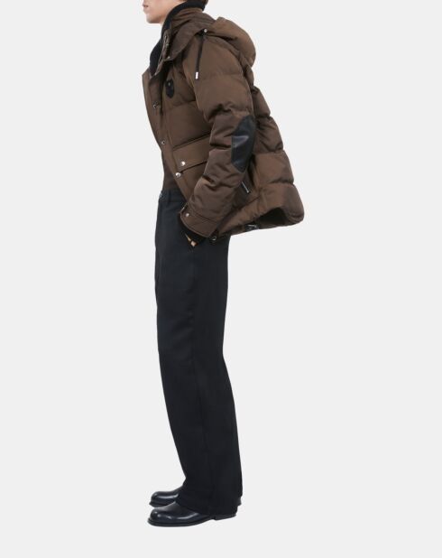 Doudoune Blason marron