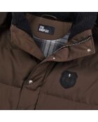 Doudoune Blason marron