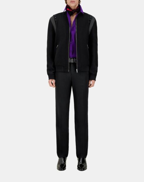 Blouson avec studs noir