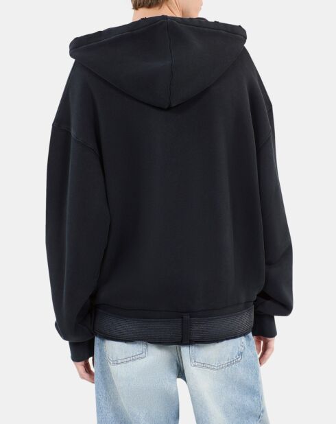 Sweatshirt à capuche noir