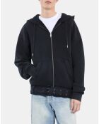 Sweatshirt à capuche noir