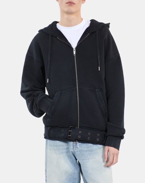 Sweatshirt à capuche noir