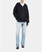 Sweatshirt à capuche noir