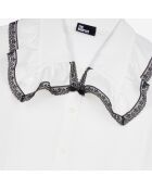 Chemise 100% soie blanche