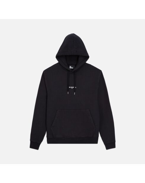 Sweatshirt à capuche Logo noir