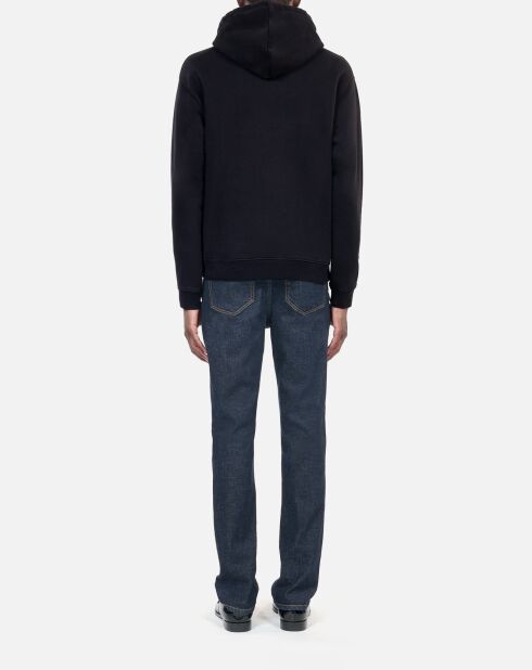 Sweatshirt à capuche Logo noir