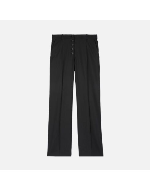 Pantalon droit noir