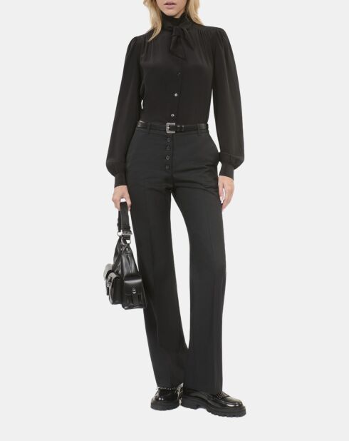 Pantalon droit noir