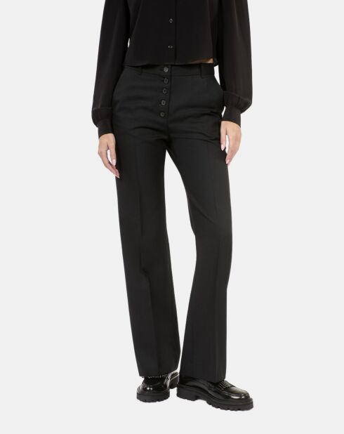 Pantalon droit noir