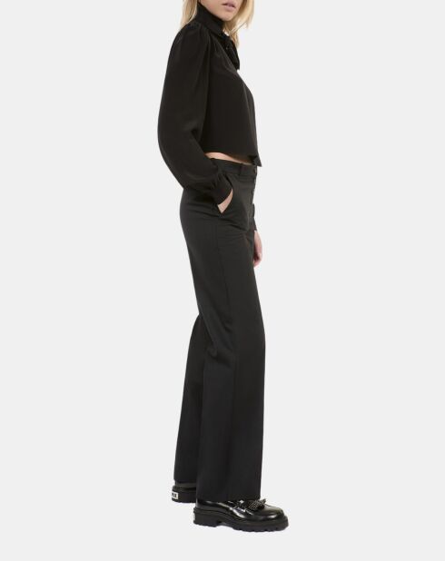 Pantalon droit noir