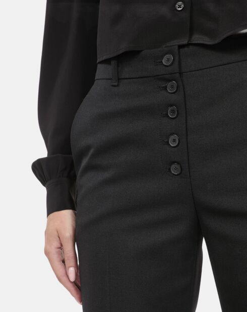 Pantalon droit noir