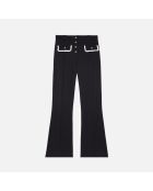 Pantalon flare noir