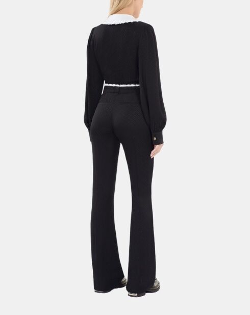 Pantalon flare noir