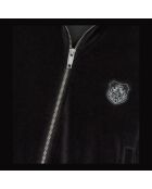 Sweatshirt Logo en velours noir