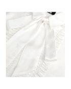 Chemise jacquard écrue