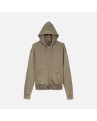 Sweatshirt à capuche Vert olive