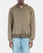 Sweatshirt à capuche Vert olive