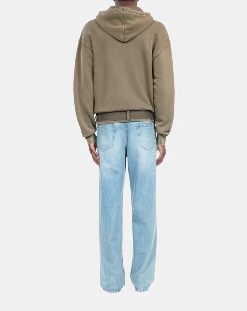 Sweatshirt à capuche Vert olive