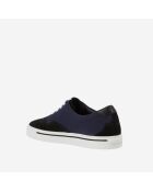 Sneakers  en toile bleu marine