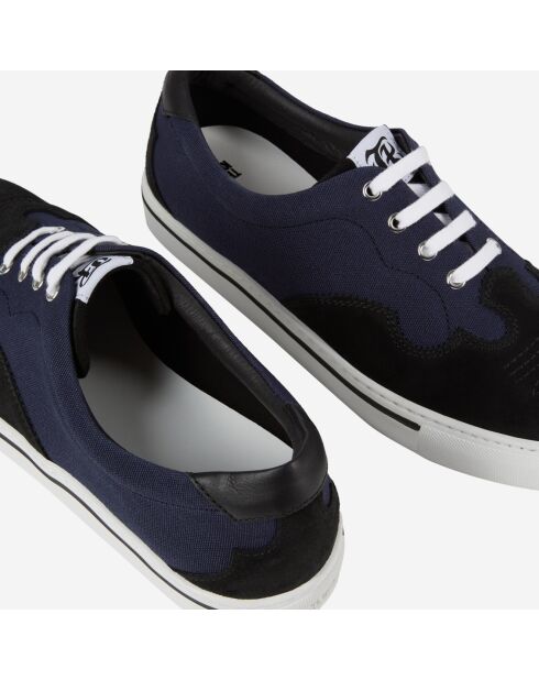 Sneakers  en toile bleu marine