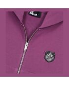 Sweatshirt à capuche Blason violet