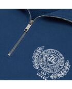 Sweatshirt avec sérigraphie marine