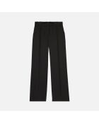 Pantalon tailleur large noir