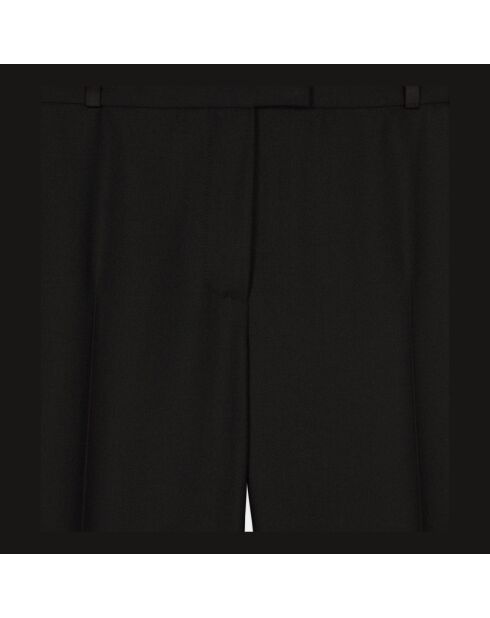 Pantalon tailleur large noir