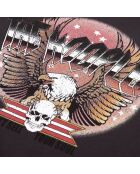 Sweatshirt avec sérigraphie carbone