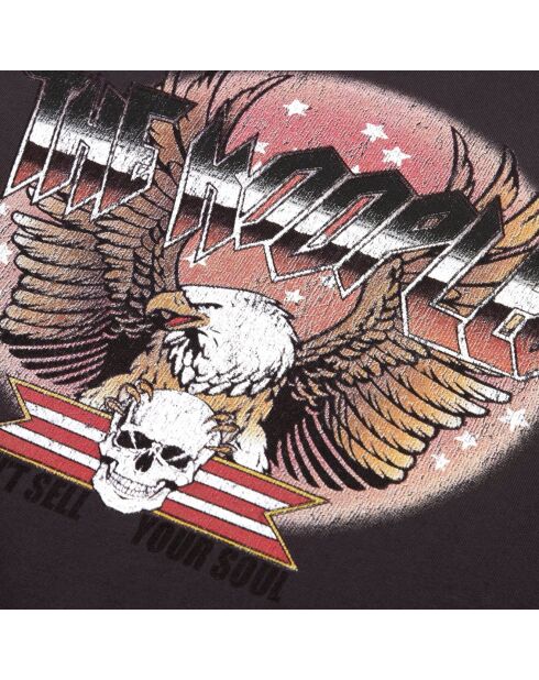 Sweatshirt avec sérigraphie carbone