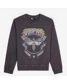 Sweatshirt avec sérigraphie carbone