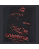 Sweatshirt avec sérigraphie noir