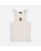 Débardeur blason écru