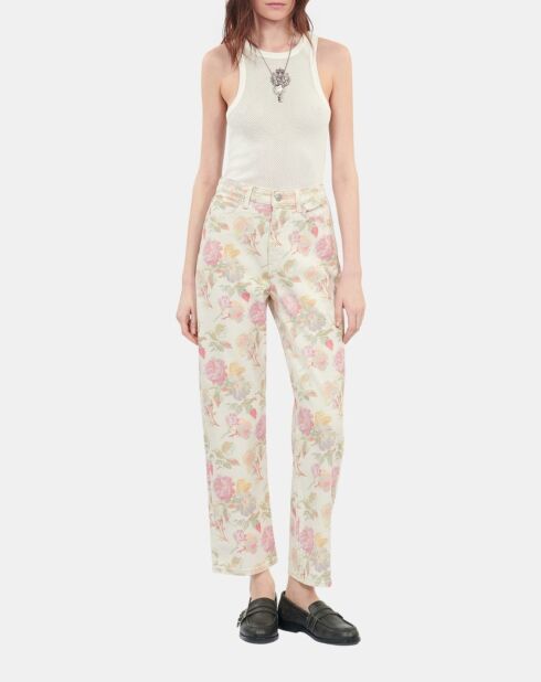 Débardeur blason écru