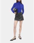 Pull en cachemire bleu électrique