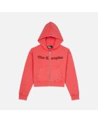 Sweatshirt Logo à capuche rouge