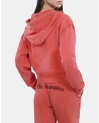 Sweatshirt Logo à capuche rouge