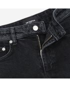 Jean droit cropped noir