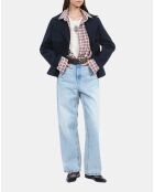 Caban court bleu marine foncé