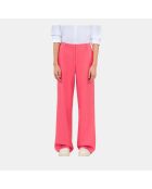 Pantalon tailleur fuchsia